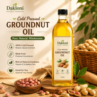 Cold Pressed Groundnut Oil